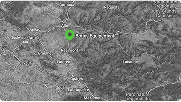 Position du magasin sur la carte