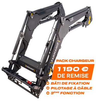 Manutention - Chargeurs frontaux - Chargeur FARMANIP S6