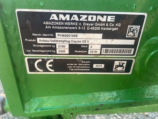 Unknown range 1024 Amazone CAYROS XS V