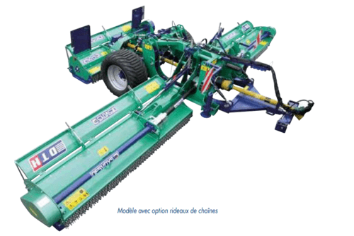 Entretien - Broyeur axe horizontal - Broyeur repliable DTH MASTER FIELD trainé