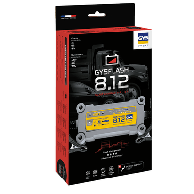 Batteries et accessoires - Chargeurs - Chargeur électronique GYSFLASH 12 V