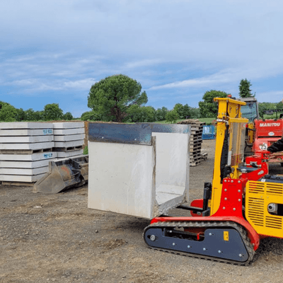 Manutention - Fourche - TRANSPALETTE TOUS TERRAINS