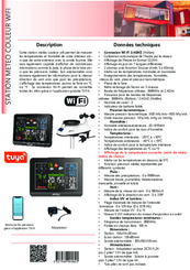Equipement ferme, jardin - Surveillance - Station météo PRO WIFI