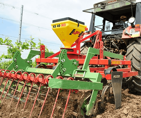 Semis - Semoirs couverts végétaux - Mini épandeur à un disque KS 40 M2