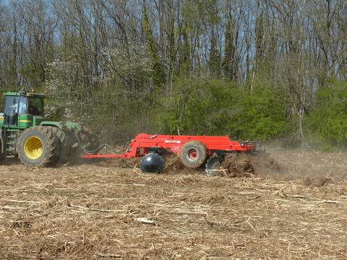 Travail du sol - Cover crop - Cover crop autoporteur forestier en V