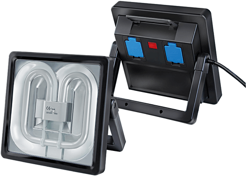 Electricité - Projecteurs filaires - Lampe à économie d'énergie