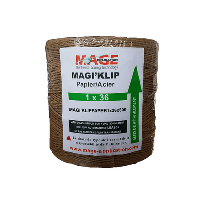 Viticulture, arboriculture - Attacheurs et accessoires - Fil acier/biodégradable Ø 0,36 mm 500 m