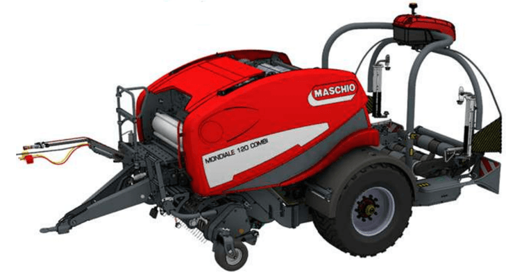 Récolte - Presse enrubanneuse - Presse MONDIALE 120 COMBI ISOTRONIC