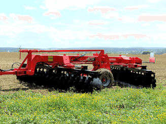 Travail du sol - Déchaumeurs à disques - Cover crops  en V autoporteur SOL V
