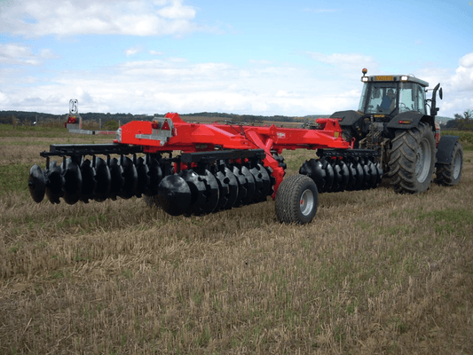 Travail du sol - Déchaumeur à dents - Cover crops en X autoporteur pulvériseur MONODISC X