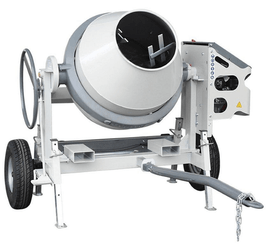 Matériel de ferme - Bétonnière - Malaxeurs - Bétonnière tractable à moteur thermique 