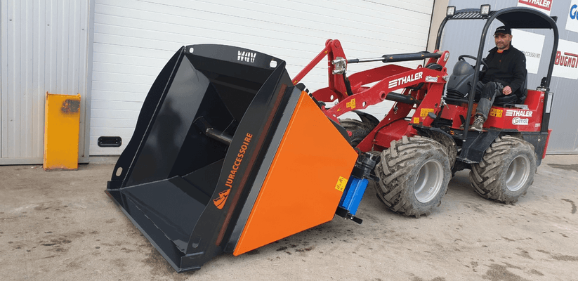 Manutention - Pince balle - Godet pailleur de logettes BEDDING MASTER