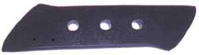 Pièces d'usure charrue - Grégoire Besson - Pointe réversible 3 trous droite Gregoire Besson adaptable