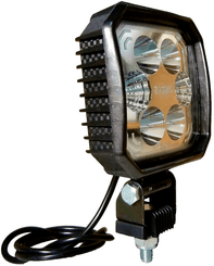 Eclairage, signalisation - Phares de travail - Phare de travail carré LED 12 W CARBONLUX