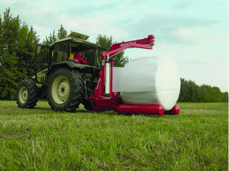 Récolte - Enrubanneuses - Enrubanneuse portée