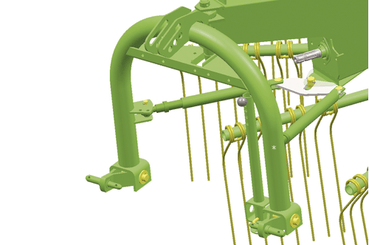 Fenaison - Andaineurs rotatifs - Andaineur mono rotor SWADRO