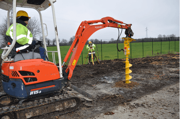 Matériel de ferme - Tarière - Tarière hydraulique