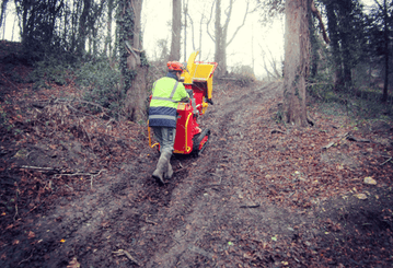 Matériel forestier - Broyeurs de végétaux - Broyeur de branches sur chenilles VEGETOR C