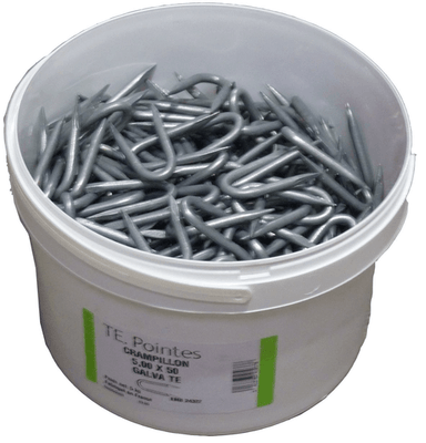 Clôtures - Tréfilés - Crampillon galvanisé 3,5 x 35 mm