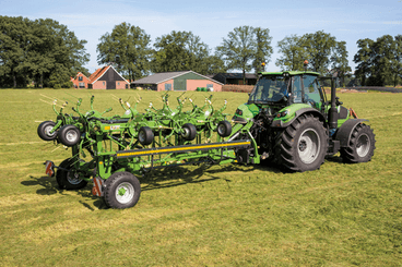 Fenaison - Faneuses - Faneuse trainée KWT