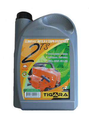 Lubrifiants - Motoculture - Huile moteur 2 temps de synthèse 2 L