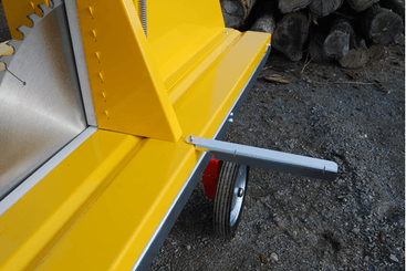 Matériel forestier - Scies circulaires à bûches - Scie circulaire à chevalet électrique XYLOSCIE