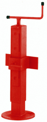 Accessoires attelage et remorque - Accessoires remorque agricole - Béquille manuelle fixation réglable