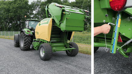 Récolte - Presses balles rondes - Presse COMPRIMA à chambre fixe à diamètre ou chambre variable