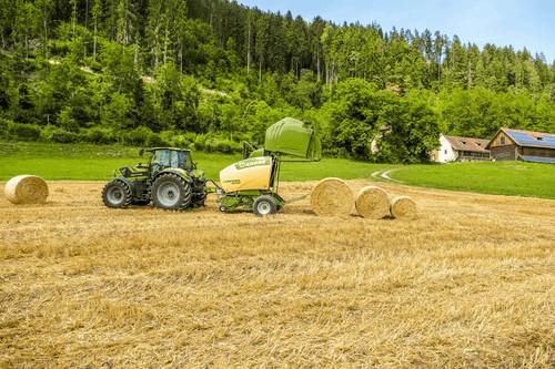 Récolte - Presses balles rondes - Presse COMPRIMA à chambre fixe à diamètre ou chambre variable