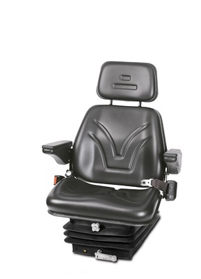 Equipement véhicules - Sièges - Siège de tracteur avec suspension mécanique skai noir