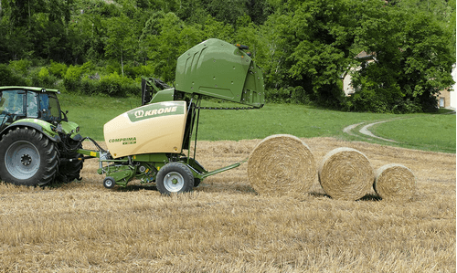 Récolte - Presses balles rondes - Presse COMPRIMA à chambre fixe à diamètre ou chambre variable