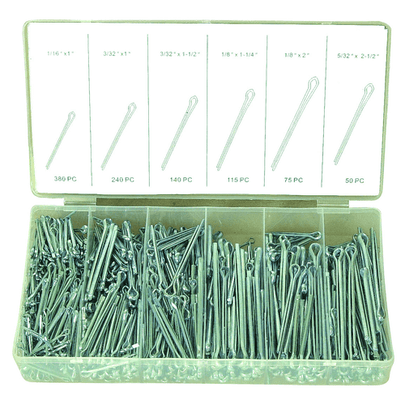 Accessoires attelage et remorque - Goupilles - Goupilles fendues 1000 pièces