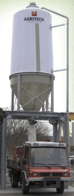 Matériel de ferme - Stockage - Silo en fibre de verre
