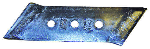 Pièces d'usure charrue - Grégoire Besson - Pointe réversible 3 trous gauche Gregoire Besson adaptable
