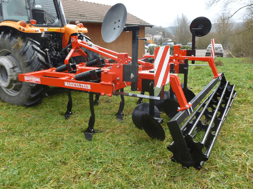 Travail du sol - Déchaumeur à dents - Déchaumeur à dents porté MAXICULTEUR