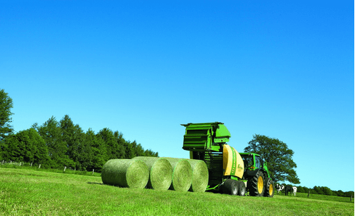 Récolte - Presses balles rondes - Presse FORTIMA à chambre fixe ou variable