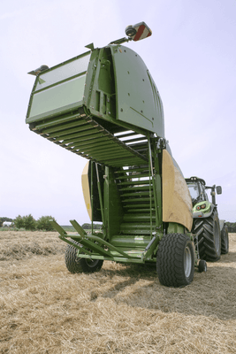 Récolte - Presses balles rondes - Presse COMPRIMA à chambre fixe à diamètre ou chambre variable