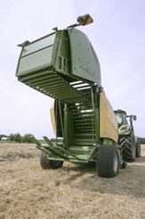 Récolte - Presses balles rondes - Presse COMPRIMA à chambre fixe à diamètre ou chambre variable