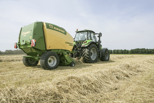 Récolte - Presses balles rondes - Presse COMPRIMA à chambre fixe à diamètre ou chambre variable