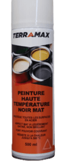 Consommables atelier - Peinture, marquage - Peinture noire mate