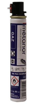 Clôtures - Cloueur et accessoires - Gaz pour cloueur 80 ml
