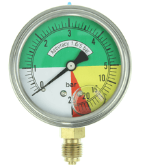 Pulvérisation - Mesures - Manomètre 1/4" ø 63