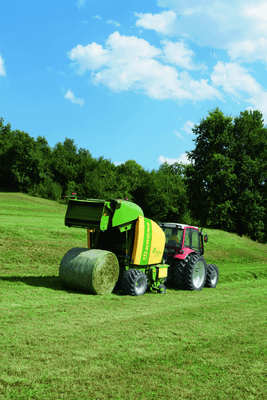 Récolte - Presses balles rondes - Presse FORTIMA à chambre fixe ou variable