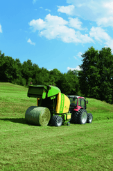 Récolte - Presses balles rondes - Presse FORTIMA à chambre fixe ou variable