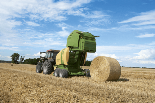 Récolte - Presses balles rondes - Presse FORTIMA à chambre fixe ou variable