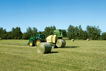 Récolte - Presses balles rondes - Presse FORTIMA à chambre fixe ou variable