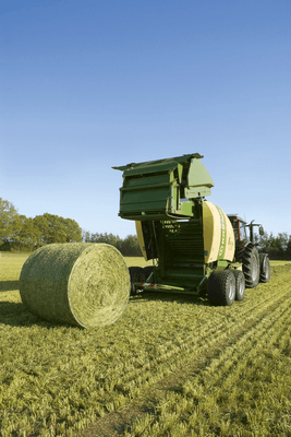 Récolte - Presses balles rondes - Presse FORTIMA à chambre fixe ou variable