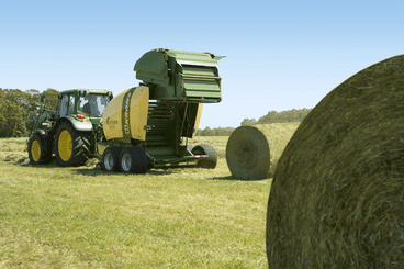 Récolte - Presses balles rondes - Presse FORTIMA à chambre fixe ou variable