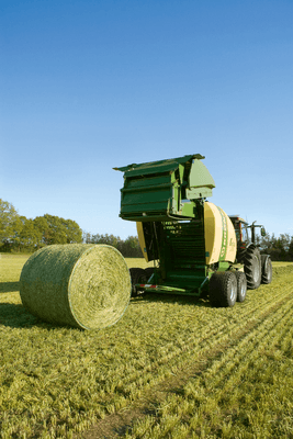 Récolte - Presses balles rondes - Presse FORTIMA à chambre fixe ou variable