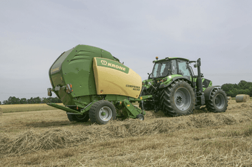 Récolte - Presses balles rondes - Presse COMPRIMA à chambre fixe à diamètre ou chambre variable